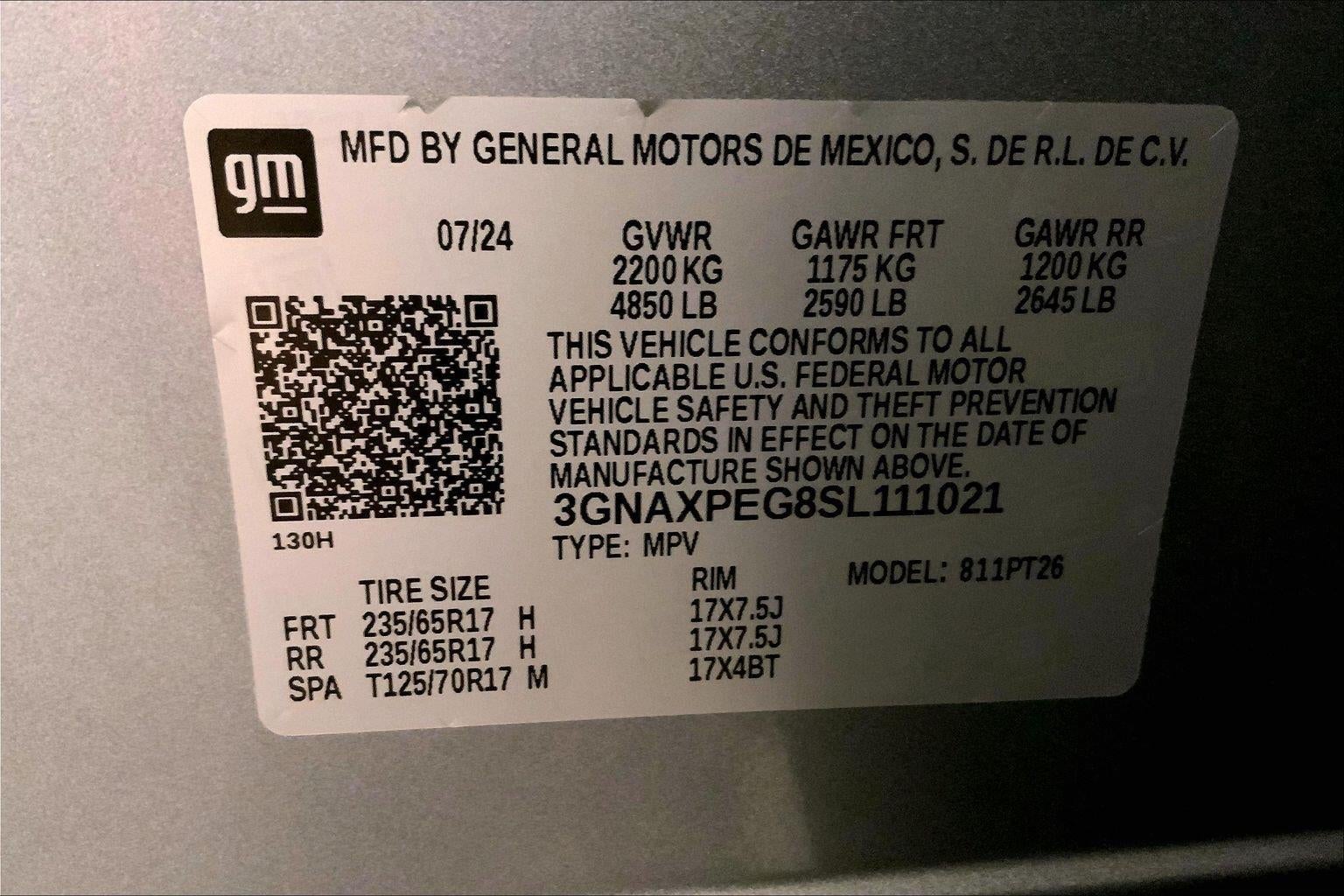 2025 Chevrolet Equinox AWD LT