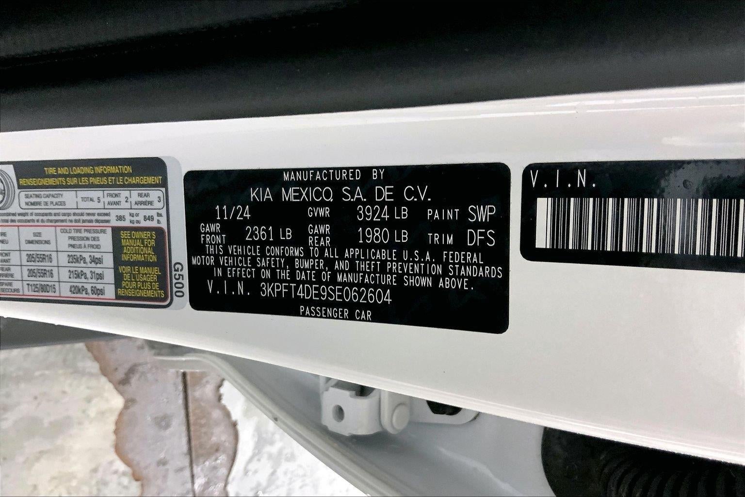 2025 Kia K4 LXS