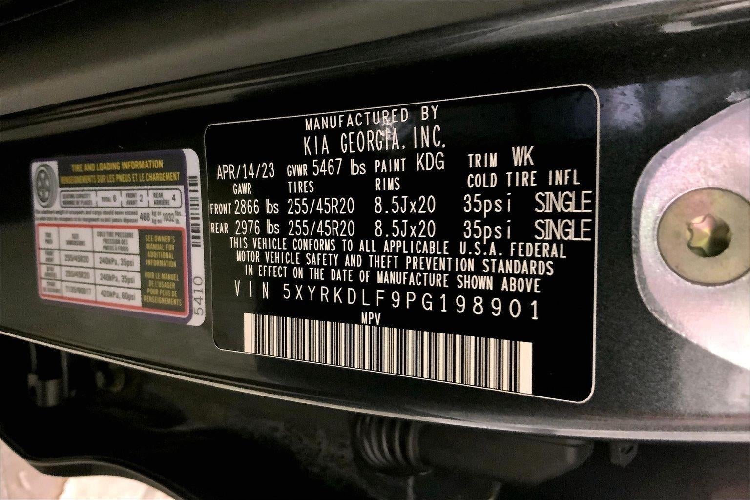 2023 Kia Sorento SX