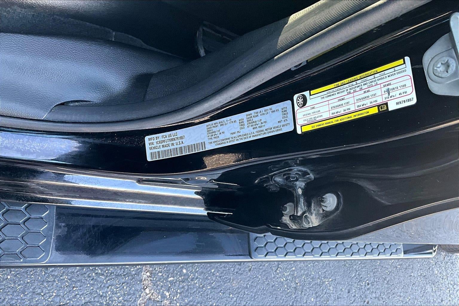 2021 RAM 1500 Laramie