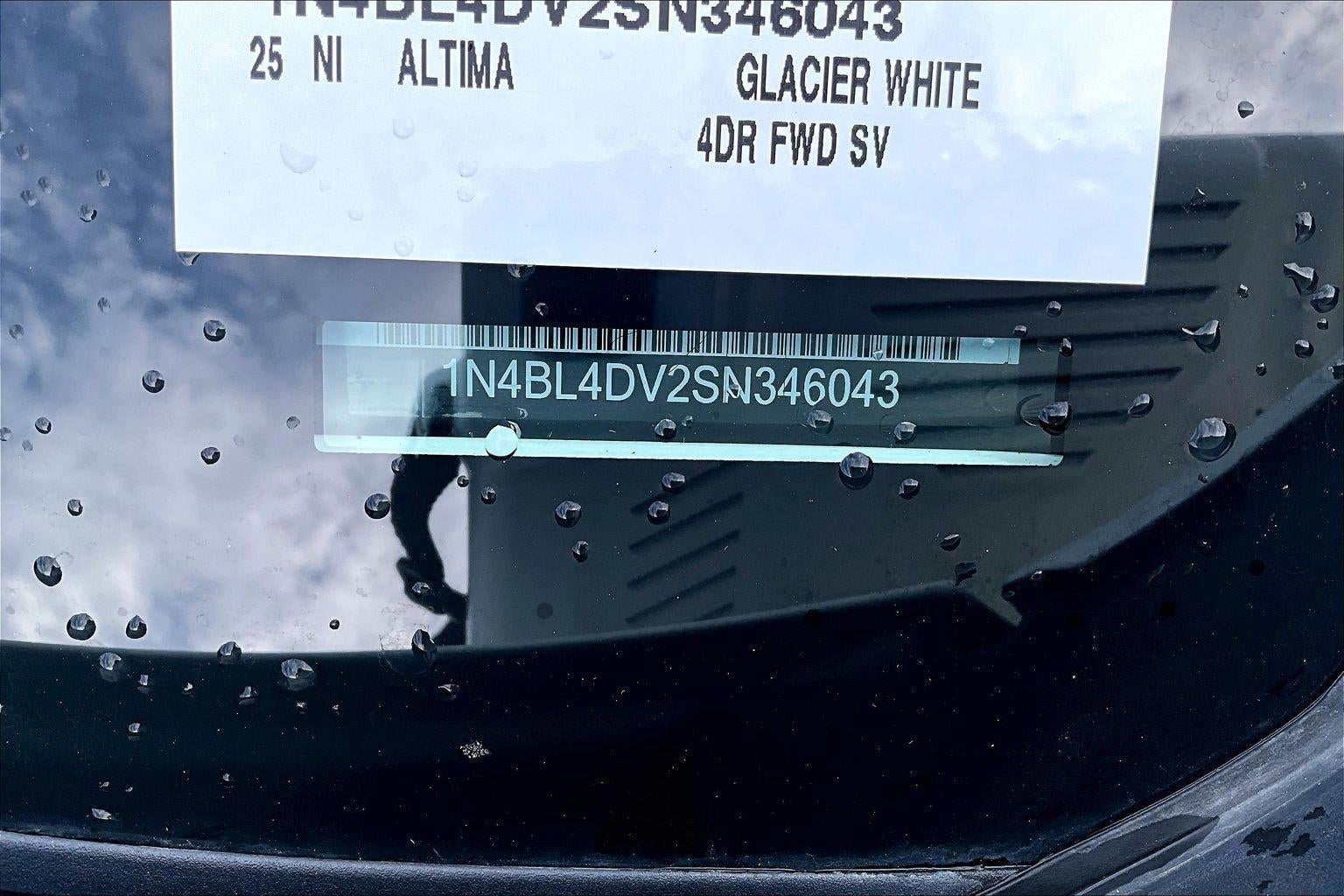 2025 Nissan Altima SV