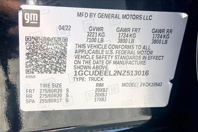 2022 Chevrolet Silverado 1500 RST
