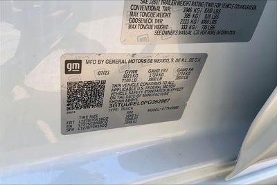 2023 GMC Sierra 1500 AT4X