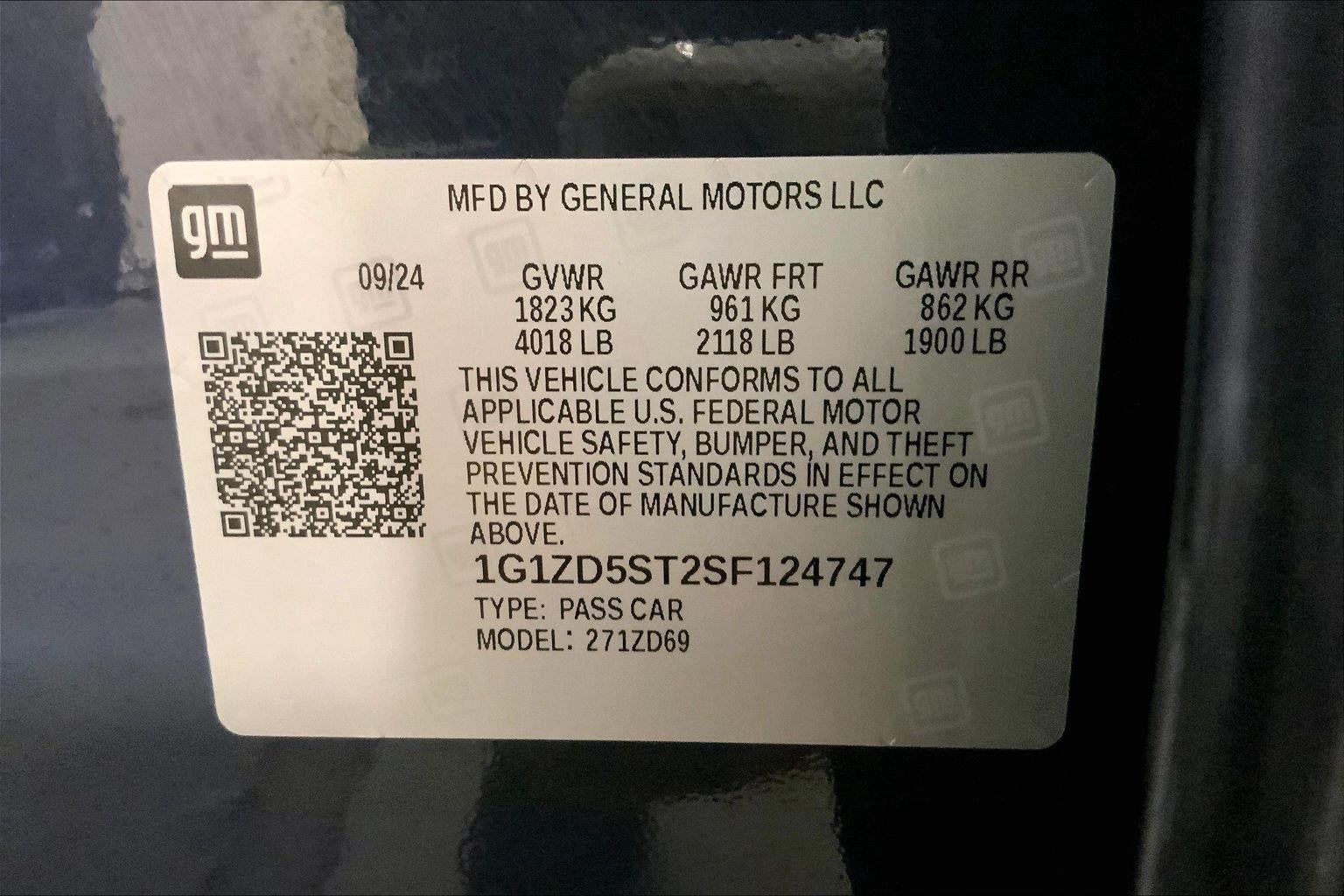 2025 Chevrolet Malibu 1LT