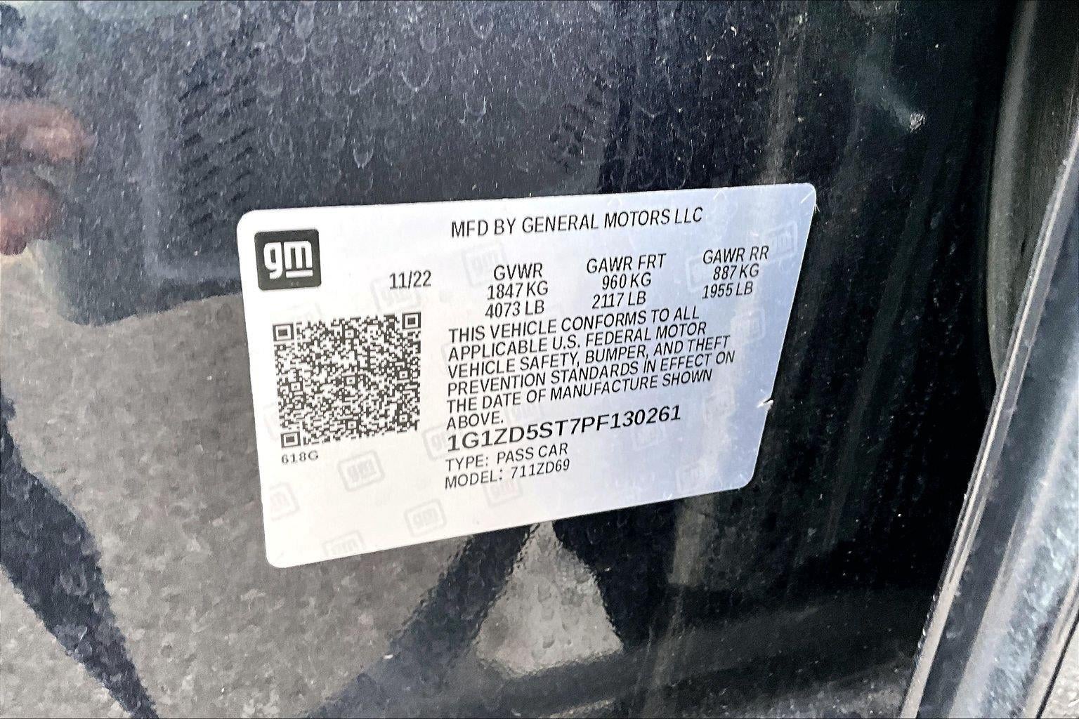 2023 Chevrolet Malibu LT