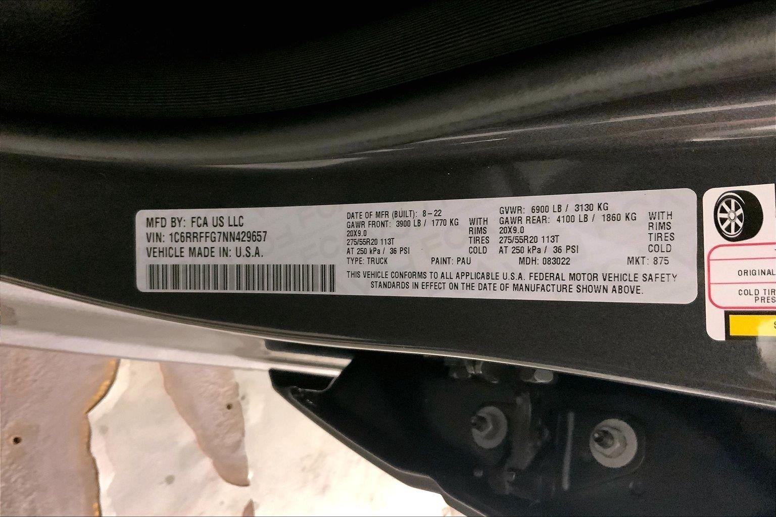 2022 RAM 1500 Big Horn