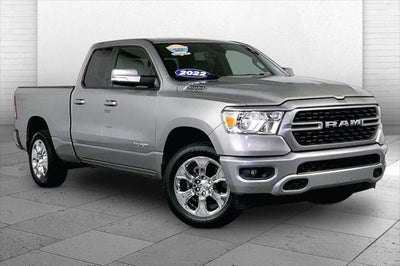 2022 RAM 1500 Big Horn Quad Cab 4x4 6'4' Box