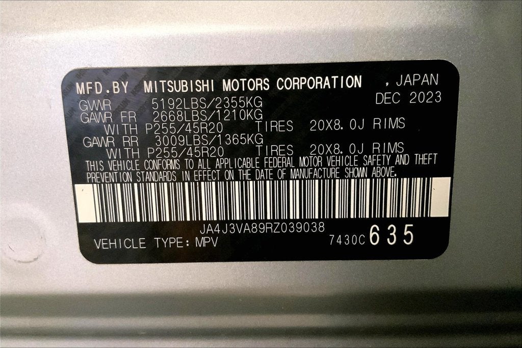 2024 Mitsubishi Outlander SE