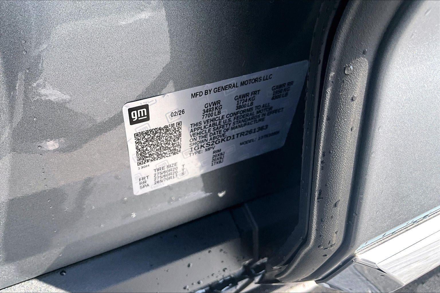 2026 GMC Yukon XL Elevation