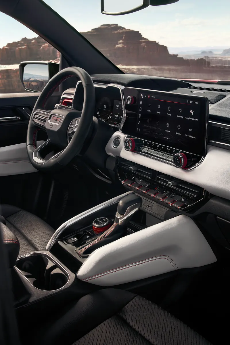 2026 GMC Canyon infotainment system at Cable Dahmer GMC of Lawrence in Lawrence KS